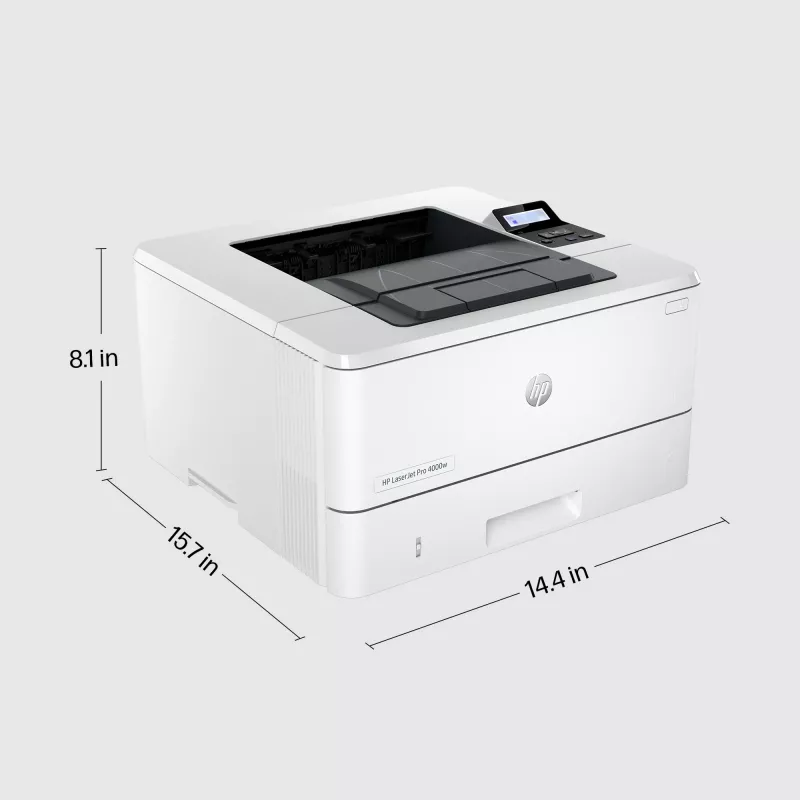 Impressora HP LaserJet Pro 4002dw laser branca