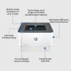 Impressora HP LaserJet Pro 3002dw, laser, 1200 x 1200 DPI, A4, 33 ppm, impressão frente e verso, cinzento, branco