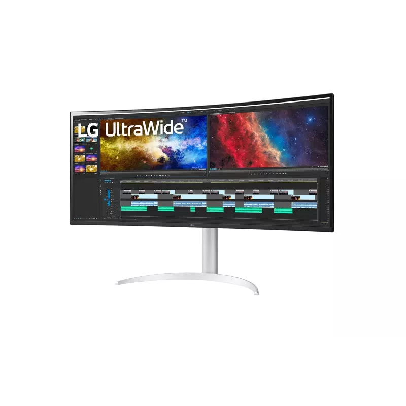 Ecrã de computador LG 38BQ85C-W 95,2 cm (37,5 polegadas) 3840 x 1600 píxeis Quad HD+ branco