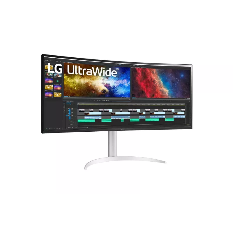 Ecrã de computador LG 38BQ85C-W 95,2 cm (37,5 polegadas) 3840 x 1600 píxeis Quad HD+ branco
