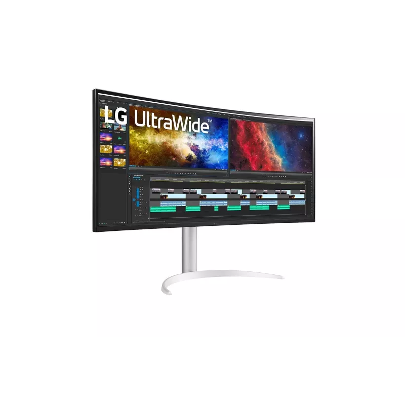 Ecrã de computador LG 38BQ85C-W 95,2 cm (37,5 polegadas) 3840 x 1600 píxeis Quad HD+ branco
