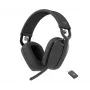 Headset LOGITECH - Zone Vibe - sem fios - grafite (versão Teams)