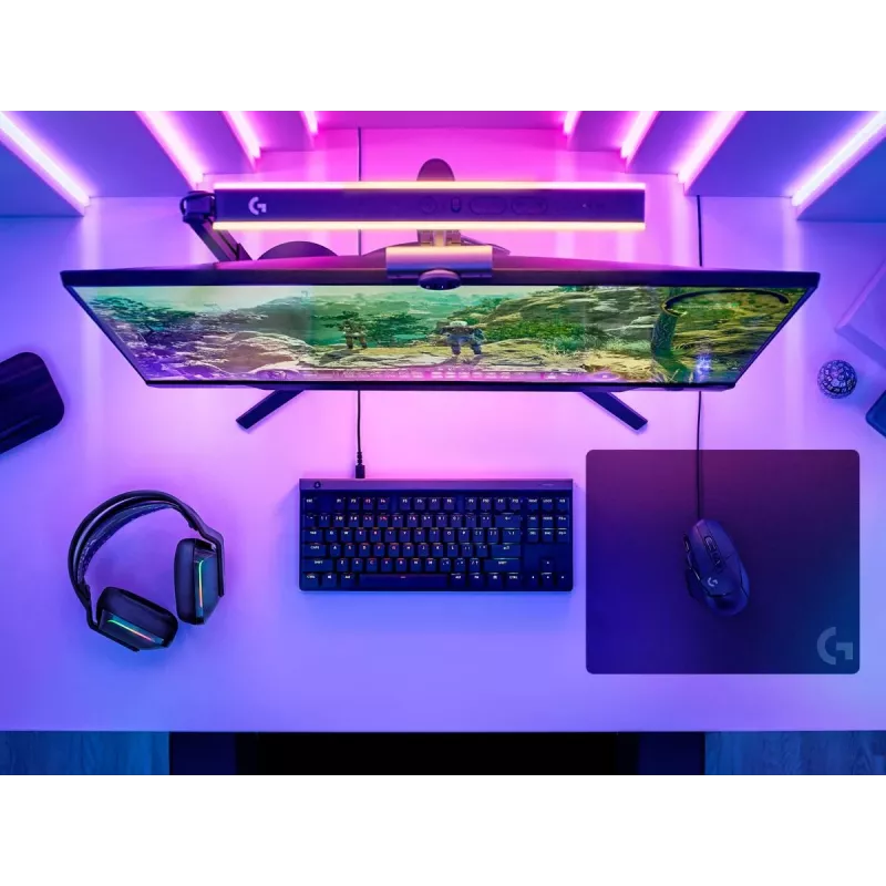 Tapete de rato gaming em tecido LOGITECH G240 - preto