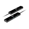 CLUB3D USB4™ Gen3x2 Type-C, hub 6-em-1 com HDMI™ 8K60Hz ou 4K120Hz, 2xUSB Type-A(10G), Ethernet RJ45(2.5G) e 2xUSB Type-C, 1x Data(10G) e 1xPD3.0 carregamento 100 W