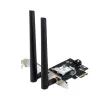 Placa de rede interna ASUS PCE-AXE5400 – PCIe, Wi-Fi 6E Tri-Band (2,4/5/6 GHz), 2402 Mbit/s, Bluetooth 5.2