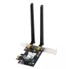 Placa de rede interna ASUS PCE-AXE5400 – PCIe, Wi-Fi 6E Tri-Band (2,4/5/6 GHz), 2402 Mbit/s, Bluetooth 5.2