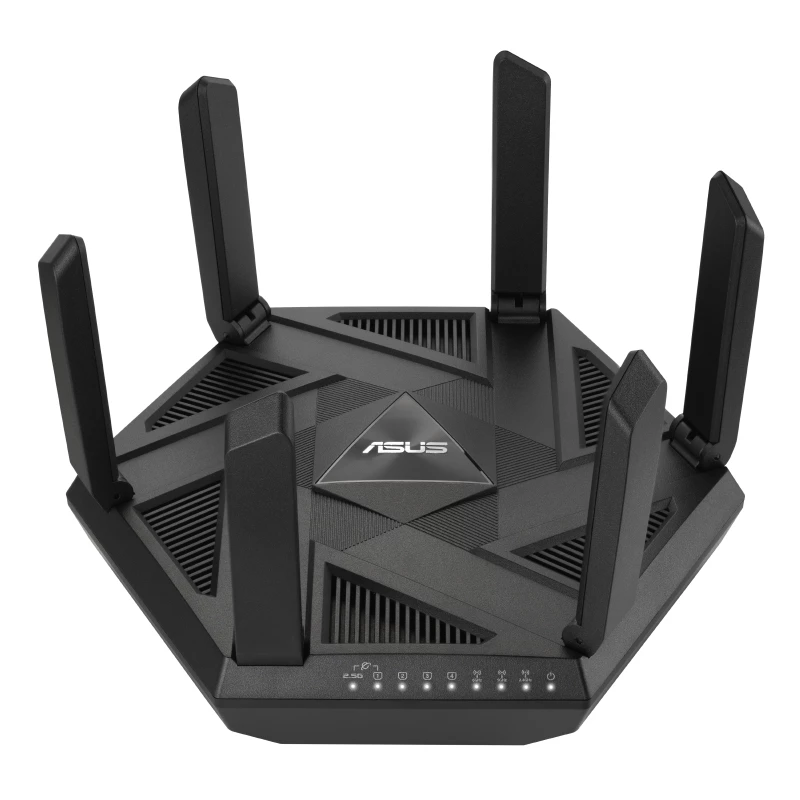 Router wireless ASUS RT-AXE7800 Tri-Band (2,4 GHz / 5 GHz / 6 GHz) preto