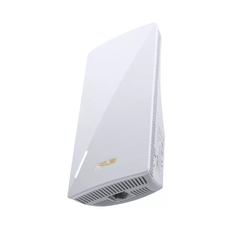 Extensor de rede ASUS RP-AX58 — Wi-Fi 6 dual-band (802.11ax), 2400 Mbps, 1× Gigabit LAN, 2 antenas internas, branco