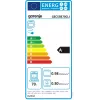 Fogão independente Gorenje GECS5B70CLI, placa vitrocerâmica elétrica 4 zonas, forno 70 L, marfim, 500 mm de largura