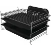 Fogão independente Gorenje GECS5B70CLI, placa vitrocerâmica elétrica 4 zonas, forno 70 L, marfim, 500 mm de largura