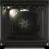 Fogão independente Gorenje GECS5B70CLI, placa vitrocerâmica elétrica 4 zonas, forno 70 L, marfim, 500 mm de largura