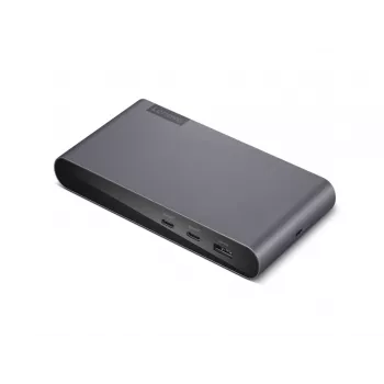 Estação de acoplamento/replicador de portas para portátil Lenovo 40B30090EU 2 x USB 3.2 Gen 2 (3.1 Gen 2) Type-C cinzento