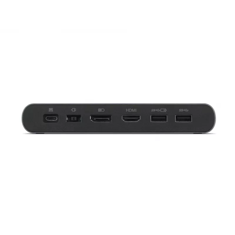 Estação de acoplamento/replicador de portas para portátil Lenovo 40B30090EU 2 x USB 3.2 Gen 2 (3.1 Gen 2) Type-C cinzento