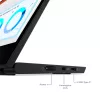 Monitor Lenovo ThinkVision M14d, 35,6 cm (14 polegadas), 2240 x 1400 píxeis, 2.2K, LED, 8 ms, preto
