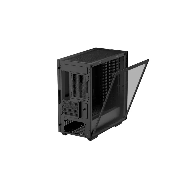 Caixa de PC DeepCool CH370 Mini Tower — microATX/Mini-ITX, vidro temperado, suporte para GPU até 32 cm
