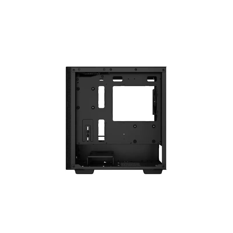 Caixa de PC DeepCool CH370 Mini Tower — microATX/Mini-ITX, vidro temperado, suporte para GPU até 32 cm