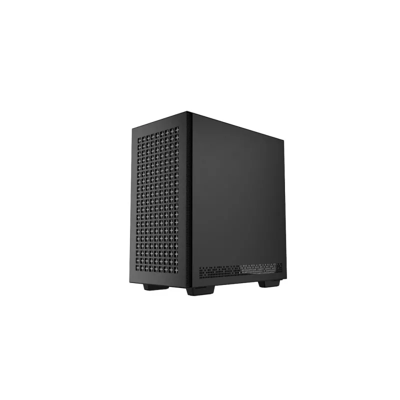 Caixa de PC DeepCool CH370 Mini Tower — microATX/Mini-ITX, vidro temperado, suporte para GPU até 32 cm