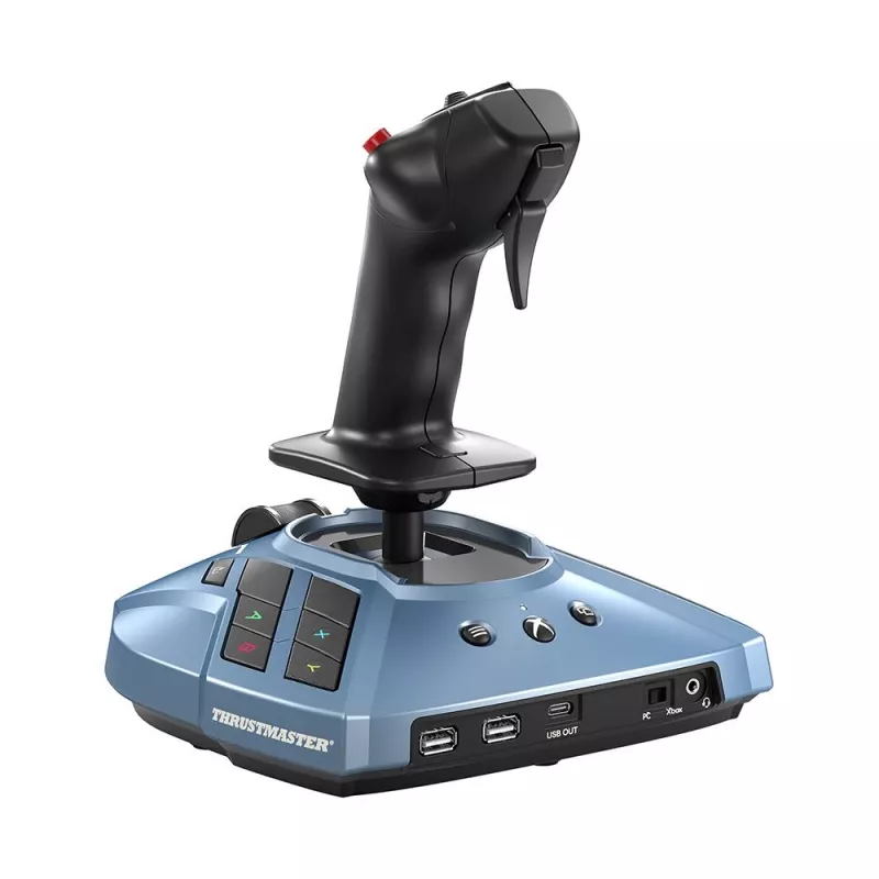 Thrustmaster TCA Captain Pack X Airbus Edition preto, cinzento USB joystick + manete de potência analógico PC, Xbox