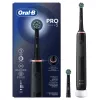 Escova de dentes elétrica rotativa-oscilante Oral-B Pro 3 Pro3 3000 para adultos preta