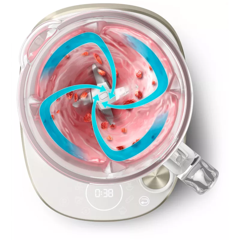 Philips série 7000 HR3760/01 misturadora 2 L liquidificadora 1500 W aço inoxidável, branco
