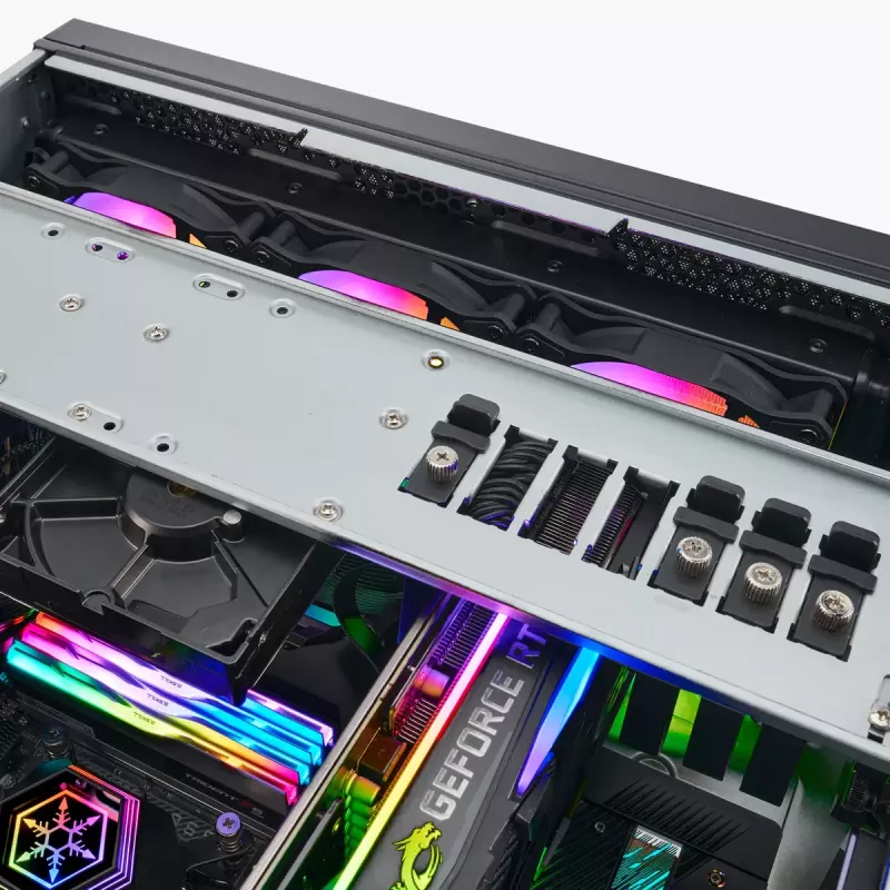 SilverStone SST-RM44 caixa de servidor rack 4U, SSI-EEB/SSI-CEB/ATX, preta