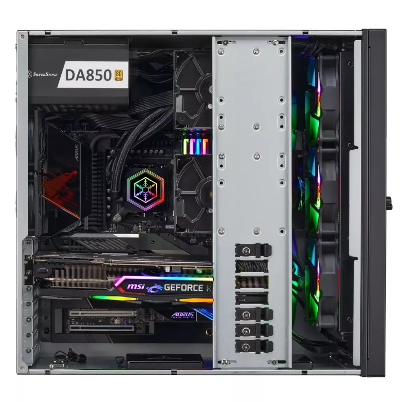 SilverStone SST-RM44 caixa de servidor rack 4U, SSI-EEB/SSI-CEB/ATX, preta