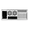 SilverStone SST-RM44 caixa de servidor rack 4U, SSI-EEB/SSI-CEB/ATX, preta