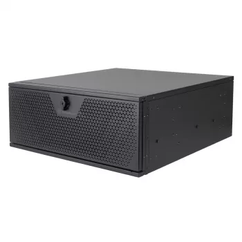 Caixa de servidor Silverstone SST-RM44 Tower preto ATX 240 360mm