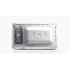 Micro-ondas Sharp YC-MG01E-W preto, branco micro-ondas com grelhador de bancada 20 L 800 W