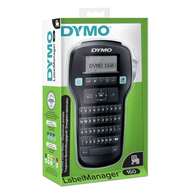 Impressora de etiquetas DYMO LabelManager 160 QWERTZ