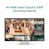 Gravador de vídeo em rede TP-Link VIGI 4 canais PoE+