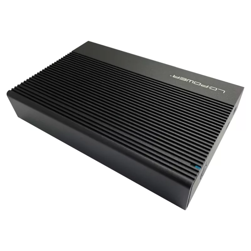 Caixa para HDD/SSD LC-Power LC-35U3-C 3,5 polegadas preto USB Type-C 6 Gbit/s