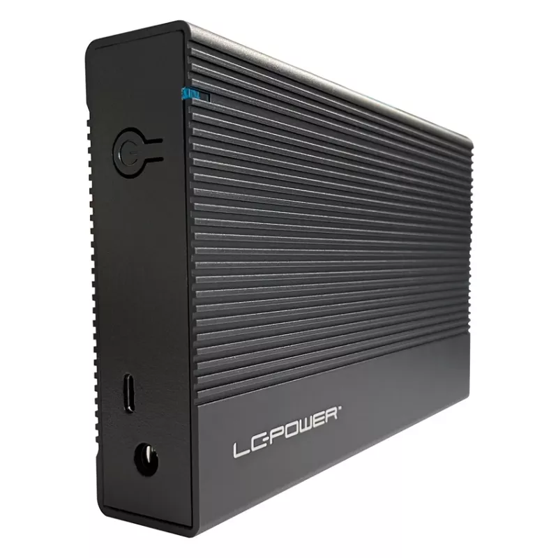 Caixa para HDD/SSD LC-Power LC-35U3-C 3,5 polegadas preto USB Type-C 6 Gbit/s