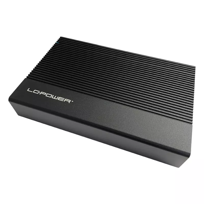 Caixa para HDD/SSD LC-Power LC-35U3-C 3,5 polegadas preto USB Type-C 6 Gbit/s