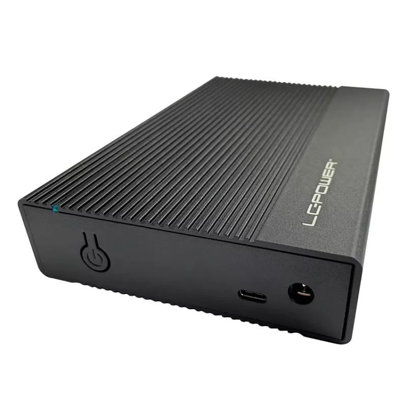Caixa para HDD/SSD LC-Power LC-35U3-C 3,5 polegadas preto USB Type-C 6 Gbit/s
