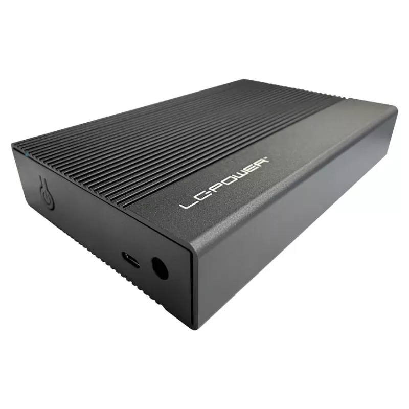 Caixa para HDD/SSD LC-Power LC-35U3-C 3,5 polegadas preto USB Type-C 6 Gbit/s