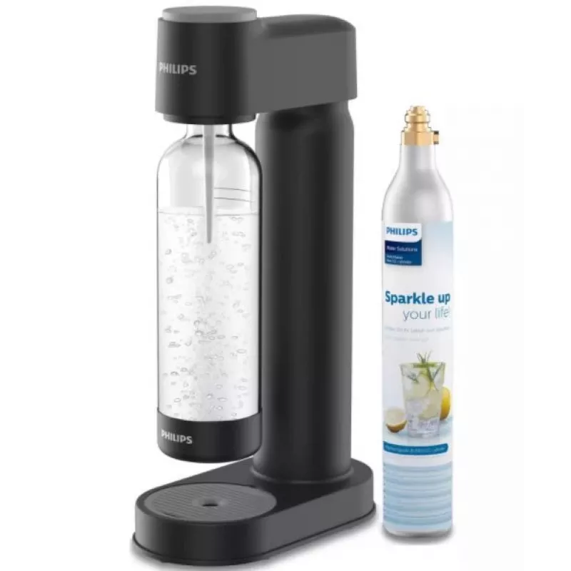 Carbonatador Philips plástico preto garrafa PET 1L