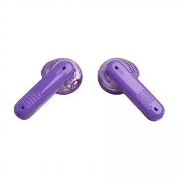 Auscultadores JBL Tune Flex Ghost Edition True Wireless Stereo (TWS) In-Ear para chamadas/música Bluetooth roxo, translúcido