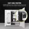 Caixa para PC Corsair iCUE 5000D RGB Airflow Midi-Tower branca