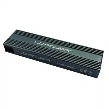 LC-POWER Caixa para SSD - M.2 LC-M2-C-MULTI-3 Lc-power caixa para SSD M.2 USB3.2 (NVMe e SATA)