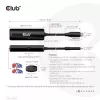Adaptador ativo CLUB3D USB Gen2 Type-C para HDMI™ 8K60Hz ou 4K120Hz HDR10+ com DSC1.2 com Power Delivery 3.0 macho/fêmea
