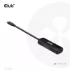 Adaptador ativo CLUB3D USB Gen2 Type-C para HDMI™ 8K60Hz ou 4K120Hz HDR10+ com DSC1.2 com Power Delivery 3.0 macho/fêmea