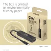Adaptador ativo CLUB3D USB Gen2 Type-C para HDMI™ 8K60Hz ou 4K120Hz HDR10+ com DSC1.2 com Power Delivery 3.0 macho/fêmea