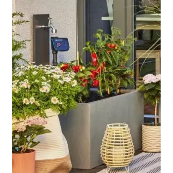 Sistema de rega gota a gota Gardena 13400-20 comprimento da mangueira 15 m preto verde