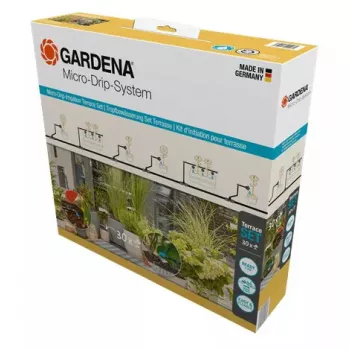 Sistema de rega gota a gota Gardena 13400-20 comprimento da mangueira 15 m preto verde