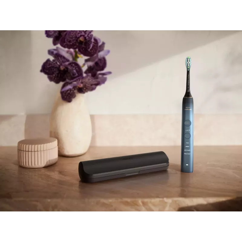 Escova de dentes elétrica sónica Philips Sonicare DiamondClean 9000 series DiamondClean 9000 Series HX9911/88 Special edition