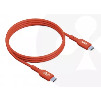 Cabo USB2 Type-C bidirecional CLUB3D certificado USB-IF para dados 480Mb, PD 240W(48V/5A) EPR macho/macho 1m / 3.23 ft