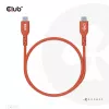 Club 3D CAC-1511 cabo USB2 Type-C bidirecional certificado USB-IF, dados 480 Mb, PD 240 W (48 V/5 A) EPR, macho/macho, 1 m