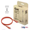Club 3D CAC-1511 cabo USB2 Type-C bidirecional certificado USB-IF, dados 480 Mb, PD 240 W (48 V/5 A) EPR, macho/macho, 1 m