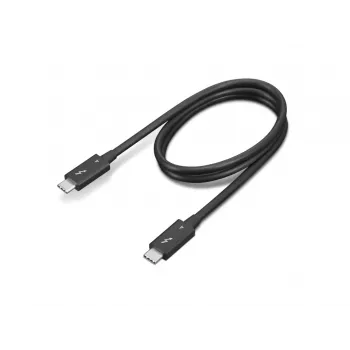 Cabo Thunderbolt Lenovo 4X91K16968 0,7 m 40 Gbit/s preto